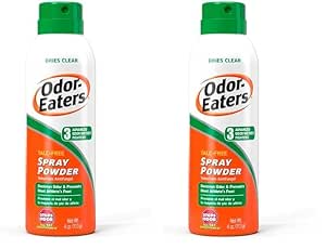 Odor-Eaters Foot Spray Powder 4 Oz (Packaging May Vary) (Pack of 2)