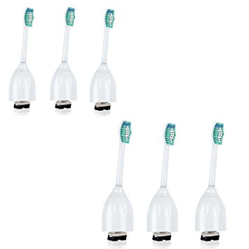 Mbarter HX7001 E Series Toothbrush Replacement Heads For Philips Sonicare (6)
