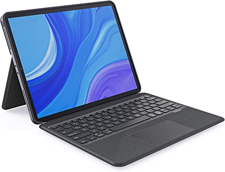 iPad Pro 12.9 Case with Keyboard,Keyboard Case for iPad Pro 12.9 inch 2022 6th Gen/2021 5th Gen/2020 4th Gen,Detachable Backlit Keyboard with Kickstand,Wireless Keyboard with Trackpad Pencil Holder