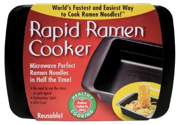 Rapid Ramen Cooker - Microwave Instant Ramen Noodles in 3 Minutes...