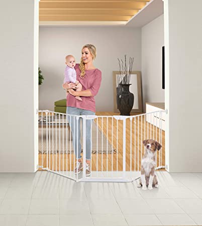 Little Chicks Waverely Configure-It Hardware Mounted Gate for Top & Bottom of Stairs