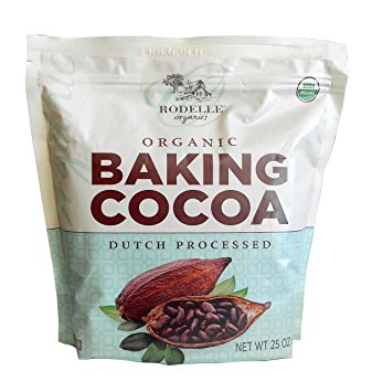 Rodelle Organic Baking Cocoa Powder Dutch Processed 25 Oz.