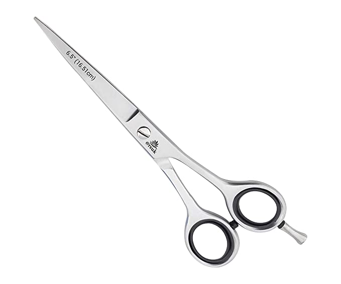 ARSUK Hair Cutting Shears Barber Salon Hairdressing Scissors Razor Edge Stainless Steel with Fine Adjustable Tension Screw