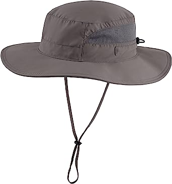 Connectyle Men's Outdoor Boonie Sun Hat UV Protection Fishing Hiking Camping Hat