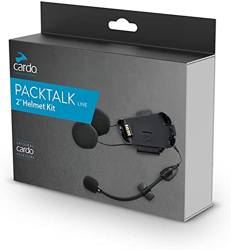 Cardo-SRAK0033 Audio & Microphone Kit (Single Pack) - Black