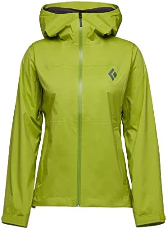 Black Diamond Equipment Womens Stretch Waterproof-Breathlable Rain Jacket