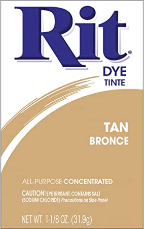 Rit Powder Dye Tan 1.125 Ounces