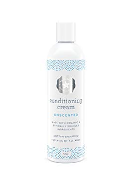 Baja Baby Unscented Hair Conditioner Cream - EWG VERIFIED™ - Family Size - 12 fl oz - Without Sulphates, Parabens and Phosphates - Dr Approved - Tangles Be Gone