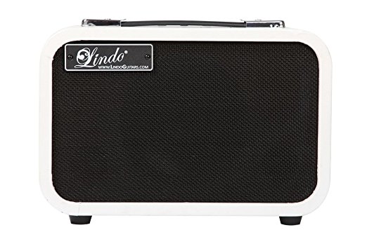 Lindo AGV-10 Vintage Acoustic/Electro-Acoustic 10W Guitar Amplifier - Classic White