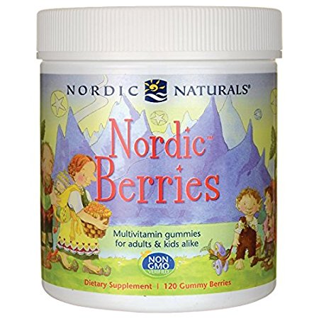 Nordic Naturals- Nordic Berries 3 Gram Gummy Berries 120 Count