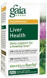 Gaia Herbs Liver Health Liquid Phyto-Capsules 60 Count