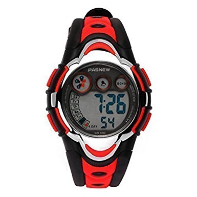 Hiwatch Waterproof Led Sports Watches For Girls Boys With Alarm Clcok,Stopwatch,Calendar With Gift Box