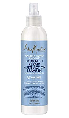 Shea Moisture Manuka Honey & Yogurt Hydrate   Repair Multi-Action Leave-In, 8 fl oz