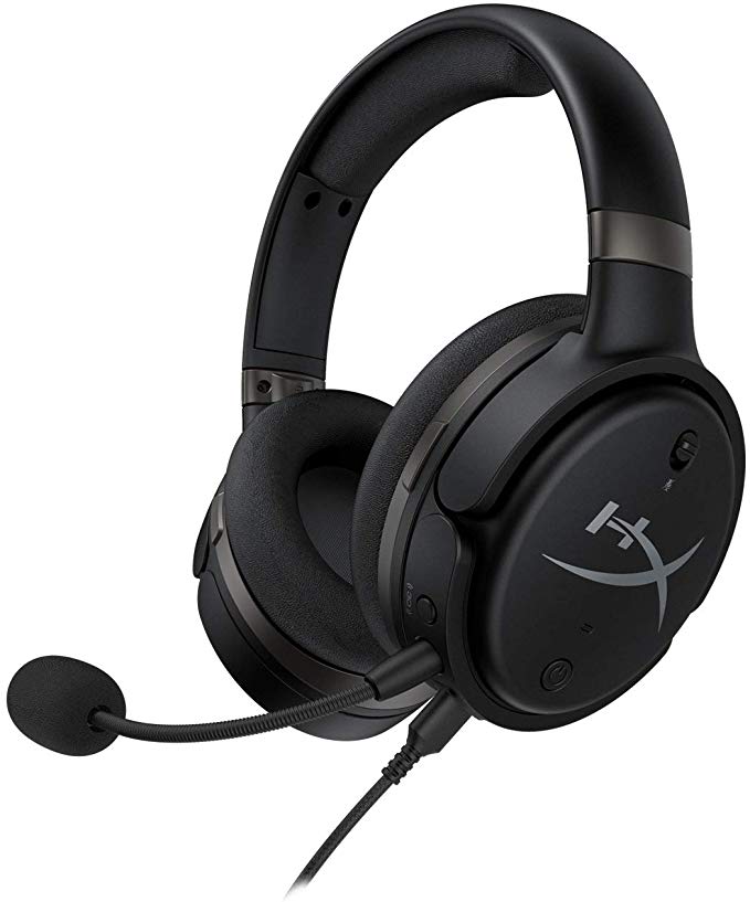 HyperX Cloud Orbit - Gaming Headset, 3D Audio, for PC, Xbox One, PS4, Mac, Mobile, Nintendo Switch, Planar Magnetic Headphones with Detachable Noise Cancelling Microphone, Pop Filter