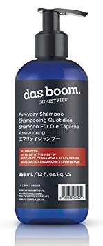 Das Boom Everyday Shampoo 12 Oz - Marrakesh (Bergamot, Cardamom & Black Pepper)
