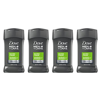 Dove Men Care Antiperspirant Deodorant Stick, Extra Fresh 2.7 oz, 4 Count