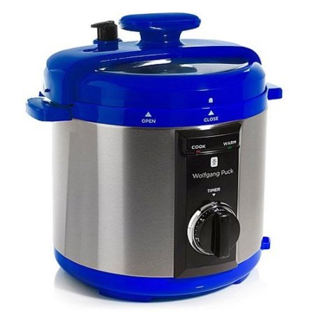 Wolfgang Puck Automatic 8-quart Rapid Pressure Cooker Blue