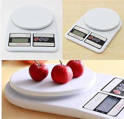 Eblooming "SF-400", Digital Kitchen Weighing Scale 0.1Gm To 10 Kg Portable Weighting Machine For Home Electronic Food Weight Machine LCD Black Display Measuring, Food Weighing Machine