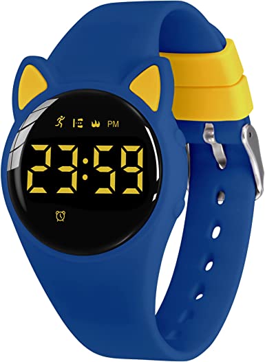 Kids Watches Digital Sport Watch for Girls Boys, Fitness Tracker with Alarm Clock, Stopwatch, No App Waterproof Watches for Teens Students Ages 5-12