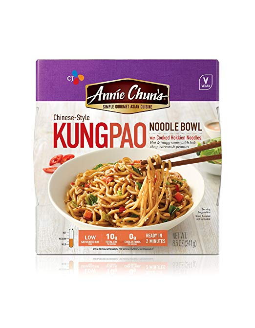 Annie Chun's Noodle Bowl, Kung Pao, Vegan, 8.6 Ounce