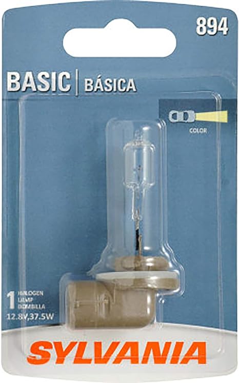 SYLVANIA - 894 Basic - Halogen Light Bulb for Fog and Headlight Applications (Contains 1 Bulb)