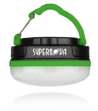 Supernova Halo 180 Extreme Rechargeable LED Camping and Emergency Lantern - The Brightest, Most Versatile, and Compact Utility Lantern Available - Perfect for Backpacking - Emergencies - Tents - Auto - Home - College