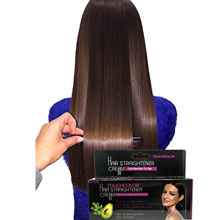 Touchcolor Hair Straightener Cream, Stright Hair, Fixing Cream, Rebond 180ml