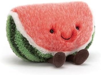 Jellycat Amuseable Watermelon Small - L: 7 cm x l: 15 cm x h: 14 cm
