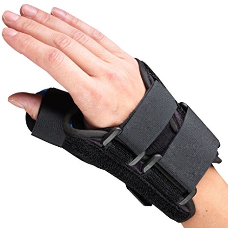 OTC Lightweight Breathable Wrist/Thumb Splint, Right, Small
