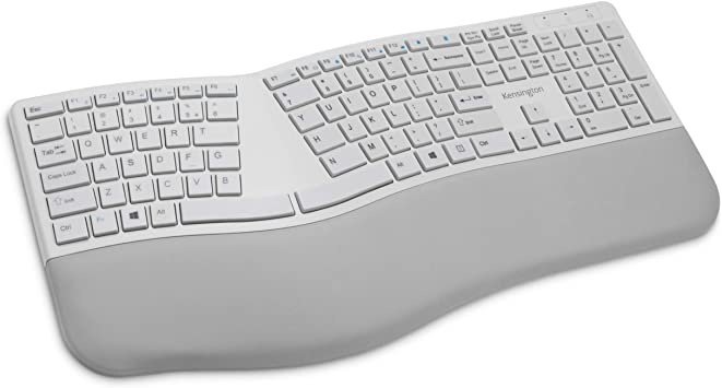 Kensington Pro Fit Ergonomic Wireless Keyboard - Grey (K75402US)