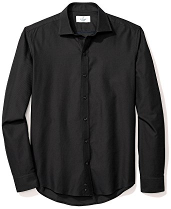 Buttoned Down Men's Slim Fit Spread-Collar Sport Shirt