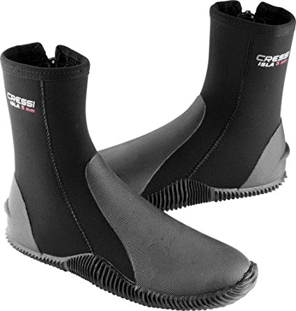 Cressi ISLA, Premium Neoprene Anti-Slip Sole Boots