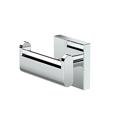 Gatco 4055A Elevate Double Robe Hook, Chrome