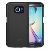 Body Glove Satin Case for Samsung Galaxy S6 Edge S6 Edge Plus Only - Retail Packaging - Black