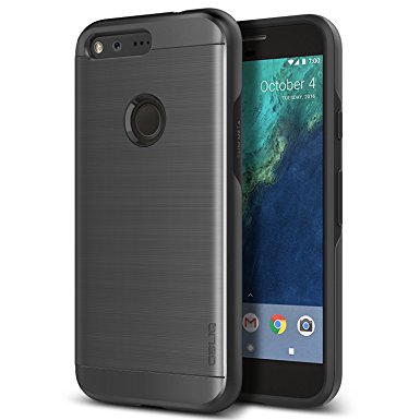 Google Pixel XL Case, OBLIQ [Slim Meta][Black Titanium][Military Grade Certified] Thin Slim Fit Dual Layered (PC  TPU) Protective Case for Google Pixel XL 2016