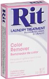 Rit Dye Powdered Fabric Dye Color Remover 2-Ounce