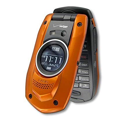 Casio G'zOne Boulder for Verizon Wireless (Orange) Front Speaker - Camera - Rugged - Water Resistant