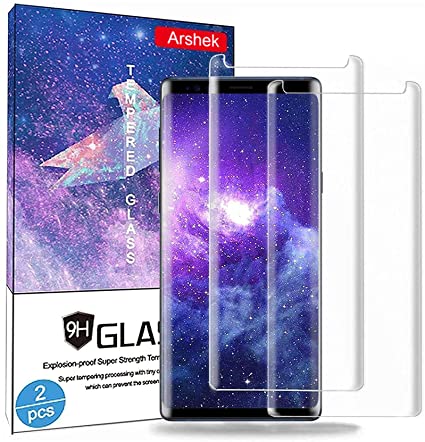 Glass Screen Protector for Samsung Galaxy S9, 3D Curved 9H Hardness Tempered Glass, High Definition, Case Friendly Bubble-Free for Galaxy S9 Glass Screen Protector