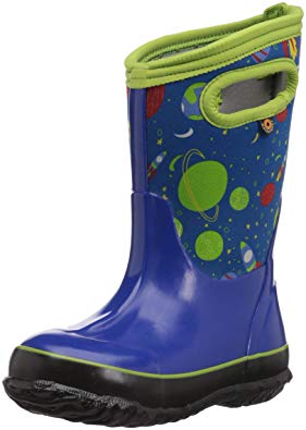 Bogs Kids Classic High Waterproof Insulated Rubber Rain and Winter Snow Boot for Boys, Girls and Toddlers, Multiple Color Options