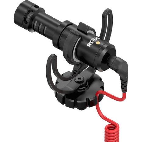 Rode VideoMicro Compact On-Camera Microphone with Rycote Lyre Shock Mount