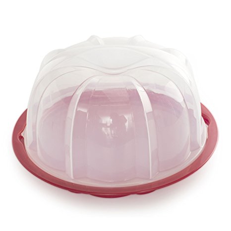 Nordic Ware Bundt Translucent Dome Cake Keeper - Colors May Vary