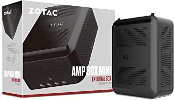 ZOTAC AMP Box Mini PCIe to Thunderbolt 3 Compact External Enclosure (ZT-TBT3M-180-BB-US)