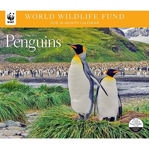 2018 Penguins WWF Wall Calendar