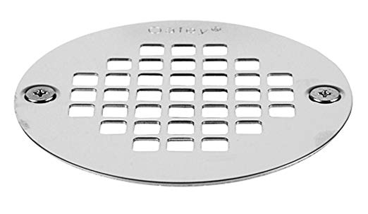 Oatey 42358 4-inch Stainless Steel Strainer with 2 Screws