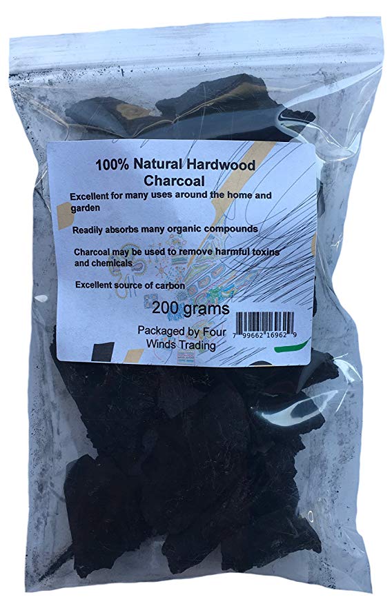 100% Natural Hardwood Charcoal (200g)