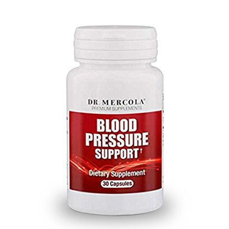 Dr. Mercola Blood Pressure Support Dietary Supplement - 30 Capsules - 300mg Grape Seed Extract - Supports High Blood Pressure Relief - Inflammation Relief - Helps Vascular & High Cholesterol Symptoms