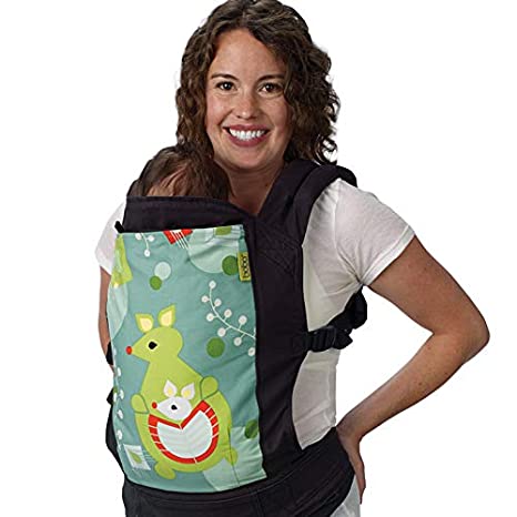 Boba Baby Carrier Classic 4Gs - Kangaroo - Backpack or Front Pack Baby Sling for 7 lb Infants and Toddlers up to 45 pounds