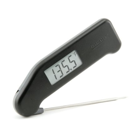 ThermoWorks Super-Fast Thermapen (Black) Professional Thermocouple Cooking Thermometer