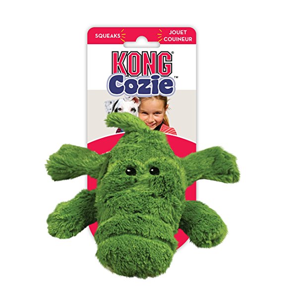 KONG Ali Alligator Cozie Dog Toy