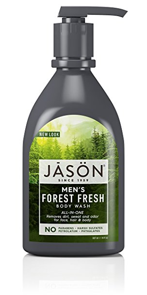 JASON Men's All-in-One Body Wash, 30 Fl Oz (Packaging May Vary)